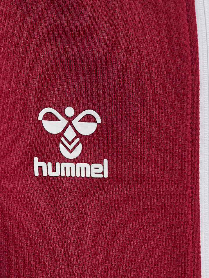 Худи Hummel Reißverschluss Hmllead Fußball Kinder, цвет biking red — фото 3