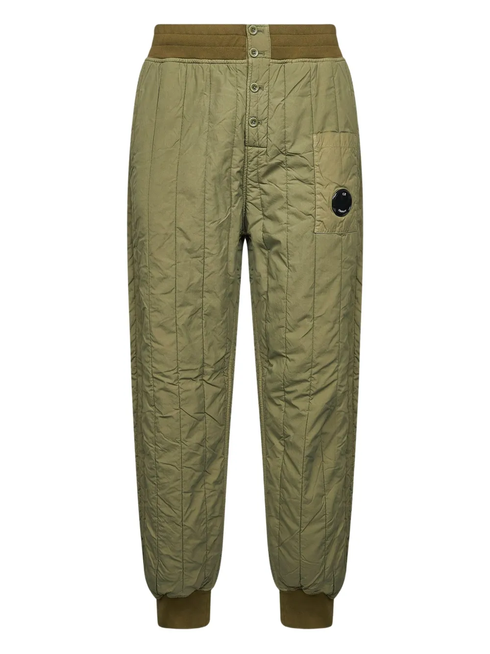 

Стеганые тренировочные брюки с накладными карманами GD C.P. Company, зеленый