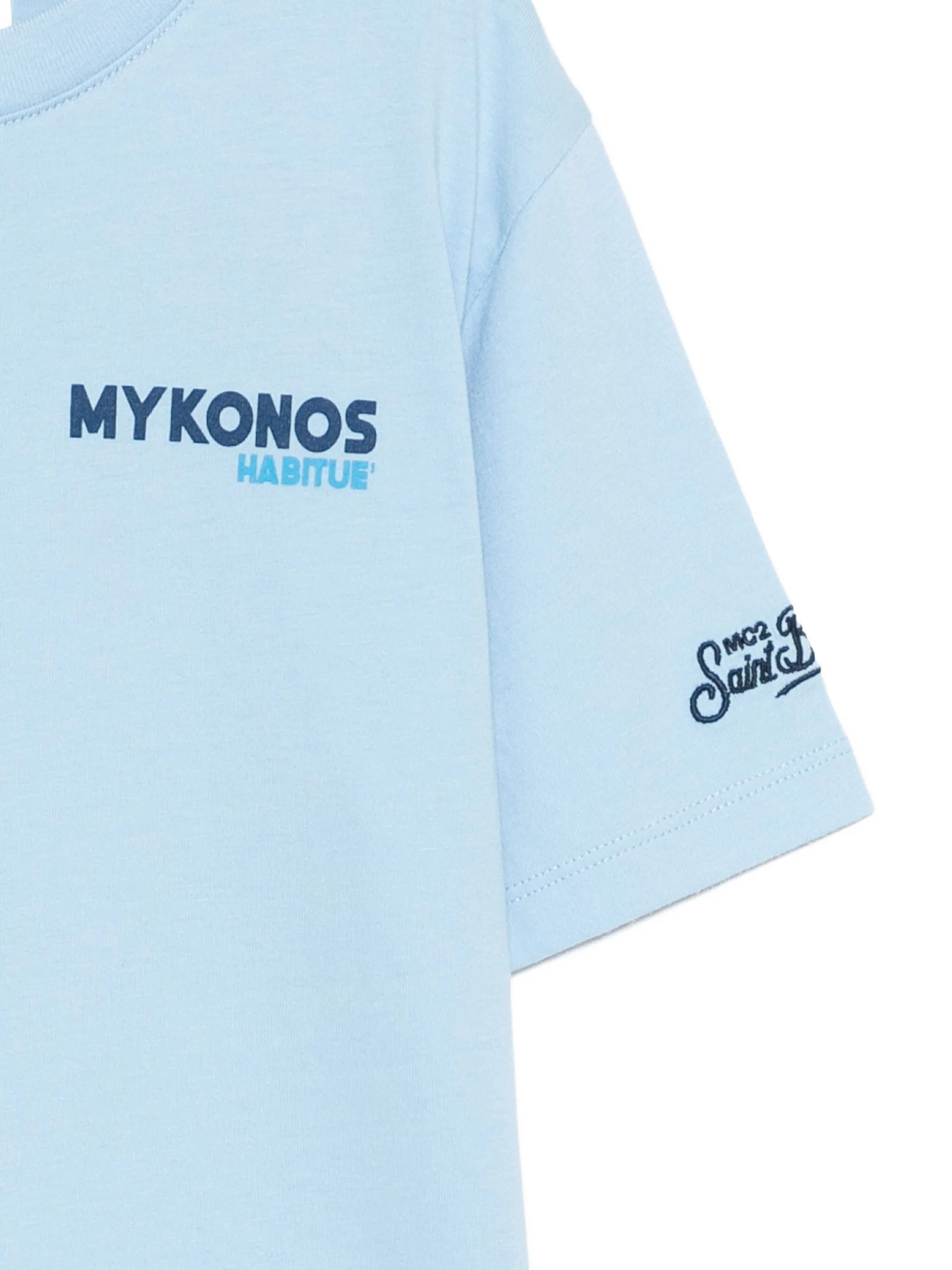 

Футболка Mykonos Mc2 Saint Barth Kids, синий