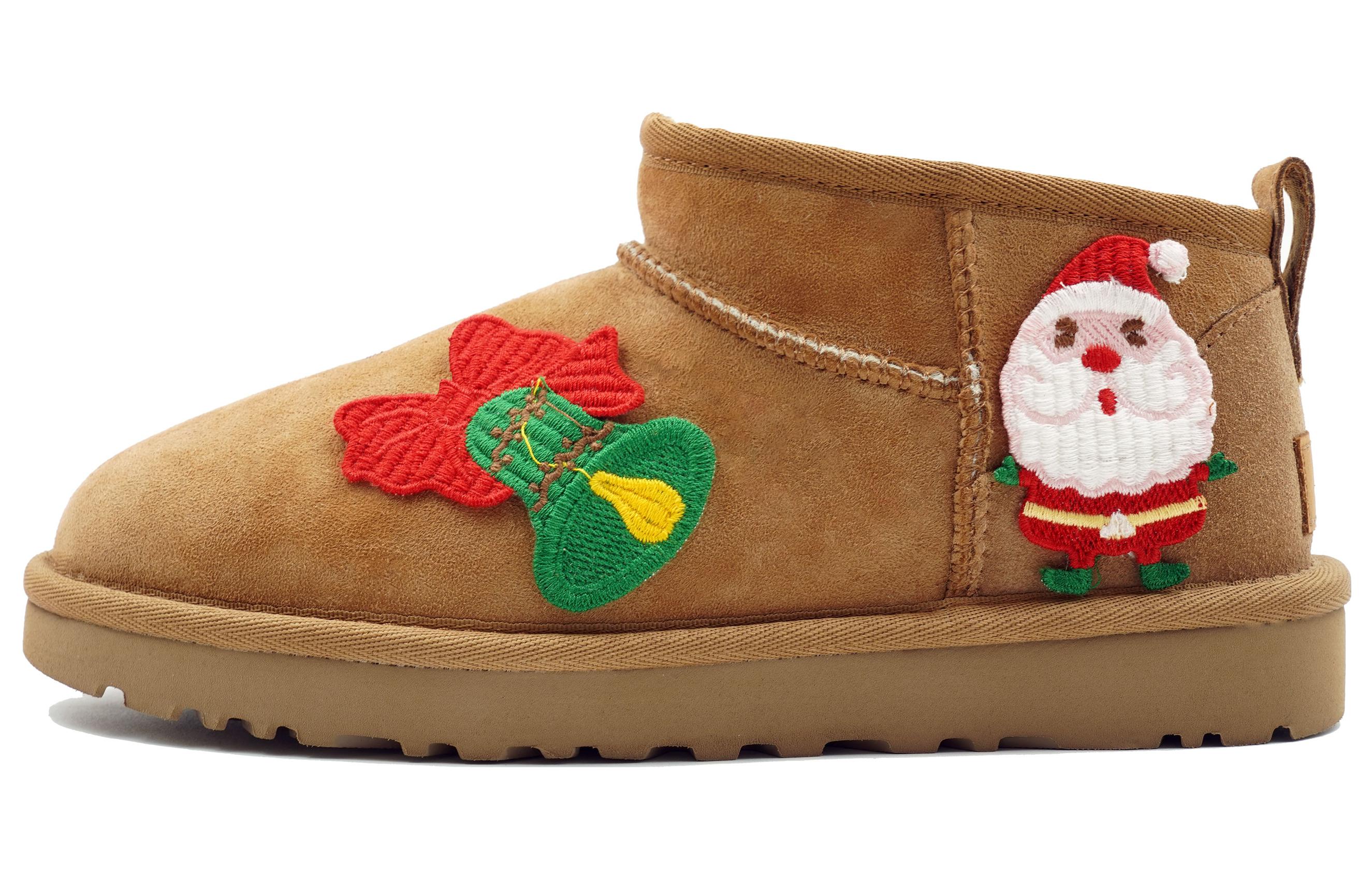 Ботинки зимние UGG Classic Ultra Mini женские, коричневый