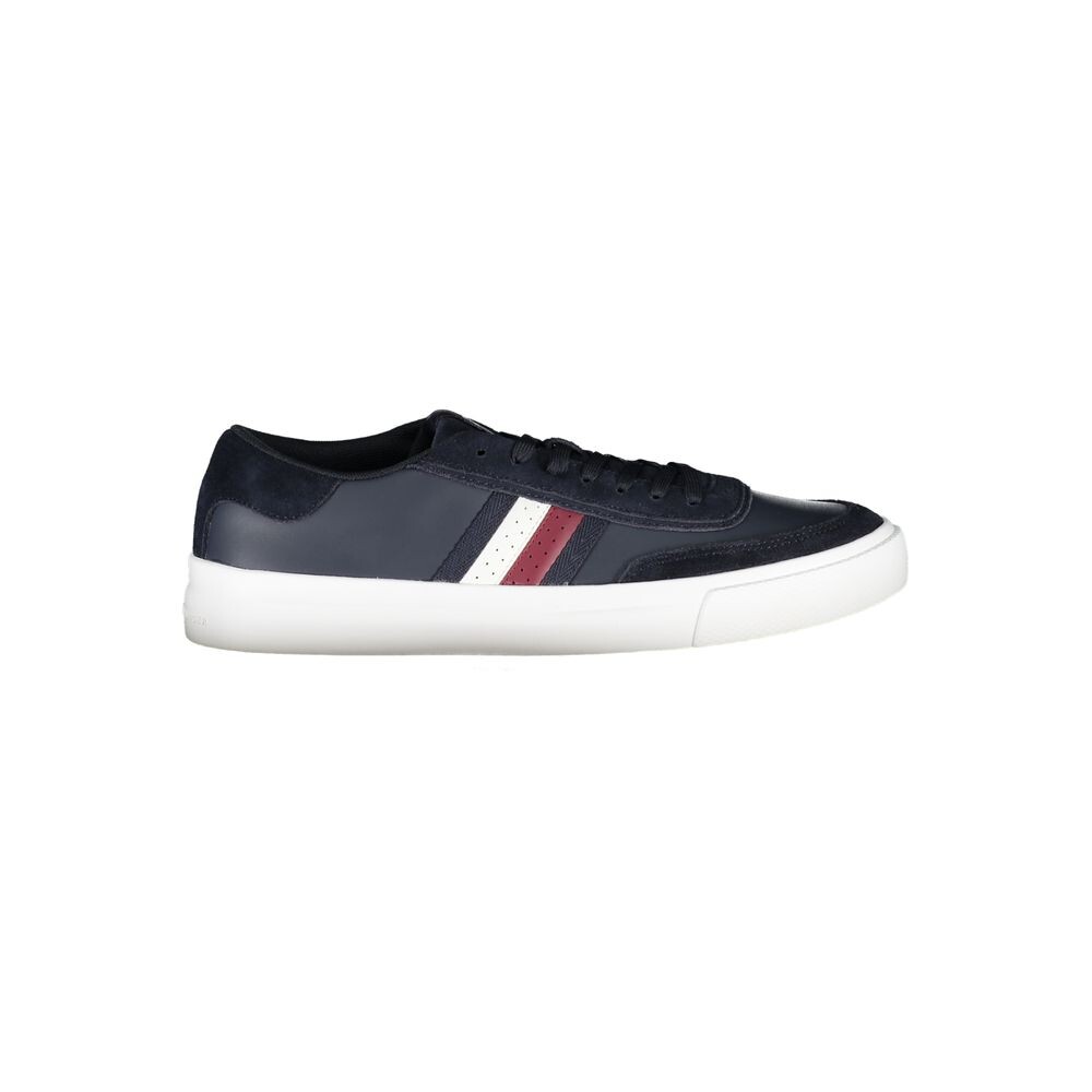 

Элегантные синие кроссовки на шнуровке с контрастными акцентами Tommy Hilfiger