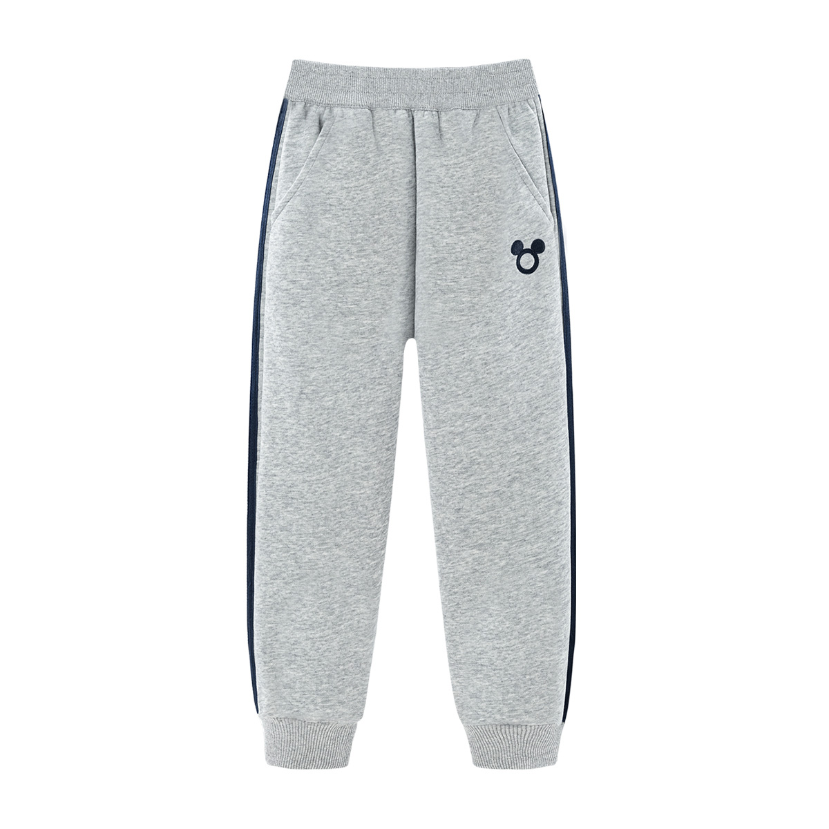 

Вязаные спортивные штаны light heather gray для детей Disney, серый