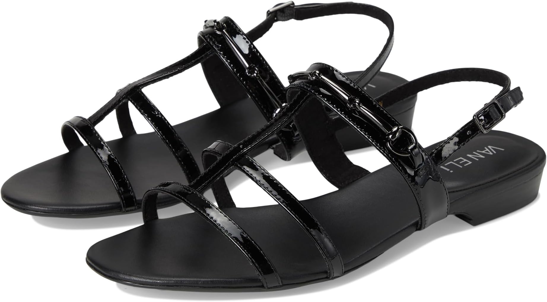 Сандалии Vaneli Banjel, цвет Black Patent