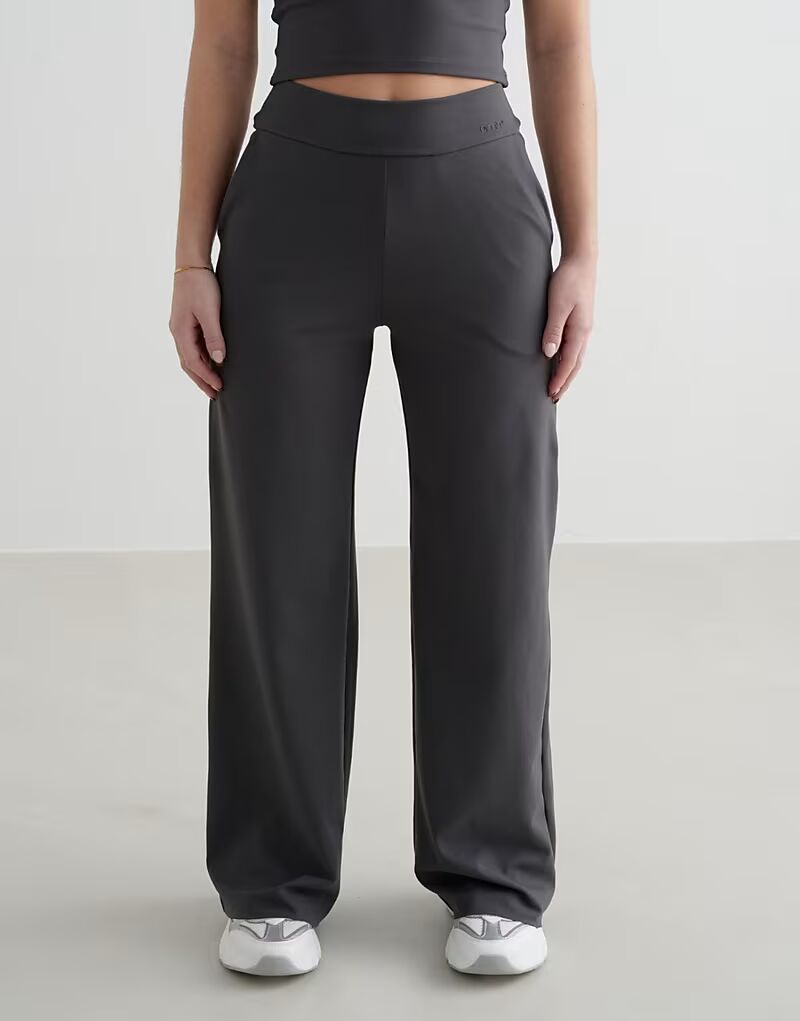 

Брюки Aim'n Shadow grey sense wide petite серого цвета