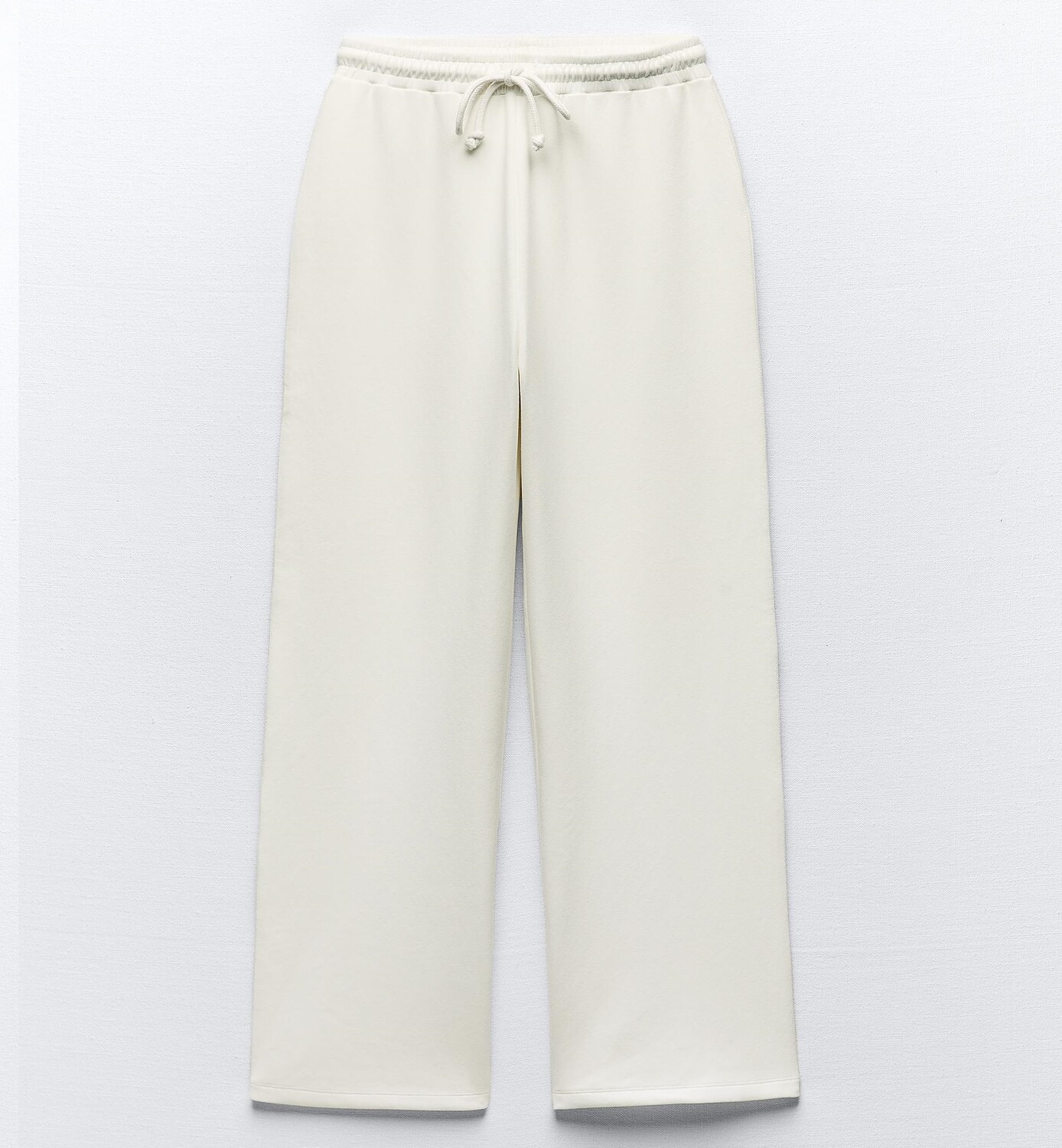 

Спортивные брюки Zara Interlock Jogger, белый
