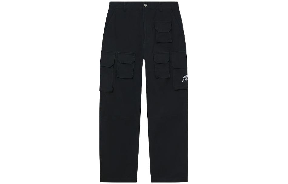 

LiNing Прямые повседневные брюки мужские black