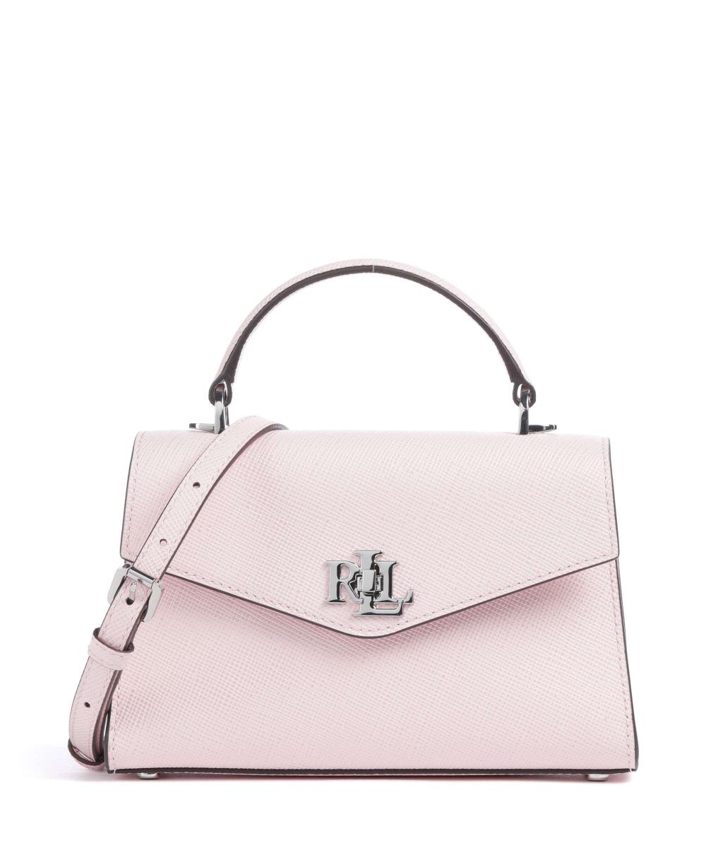 

Сумочка Farrah маленькая из зернистой кожи Lauren Ralph Lauren, розовый