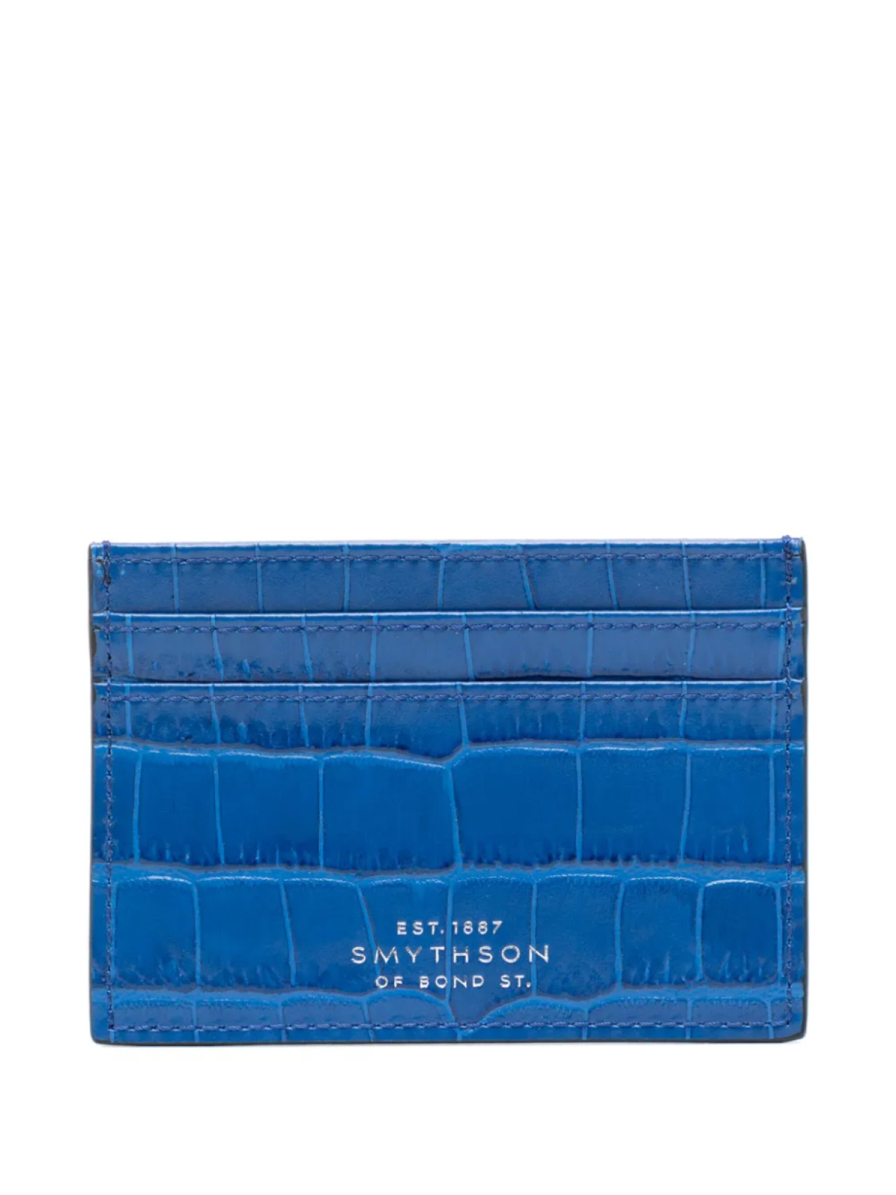 

Держатель плоской карты Smythson Mara, синий