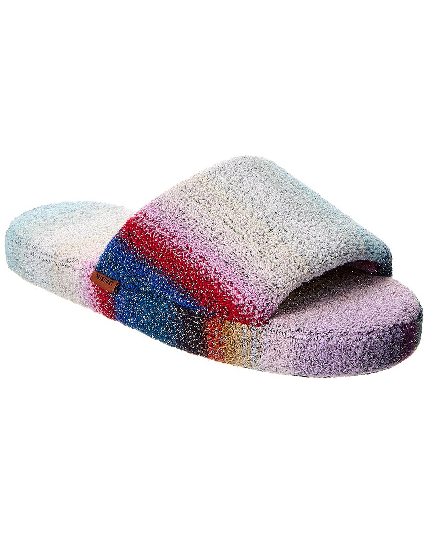 Missoni Home Clancy Пантофола Аперта С/Фасция Тапочки, мультиколор