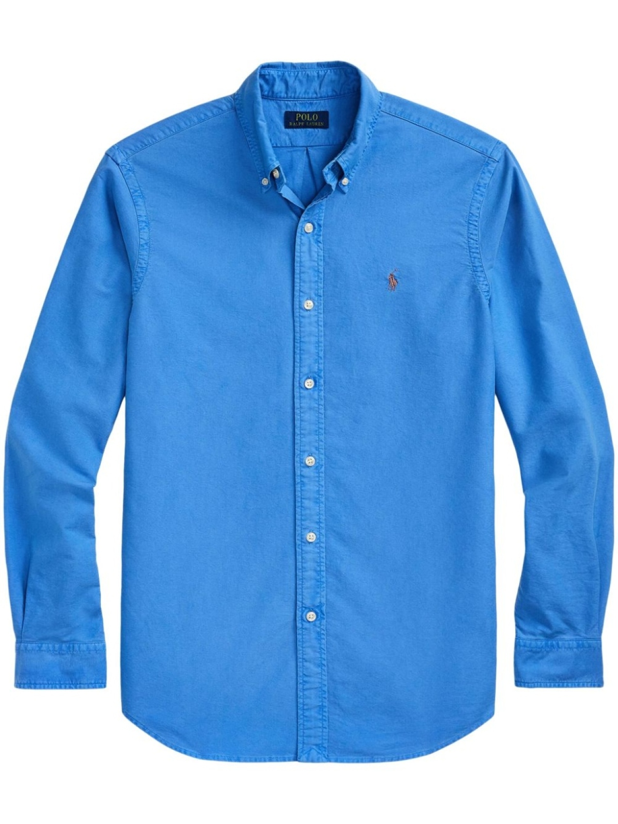 

Рубашка из хлопка Polo Ralph Lauren, синий