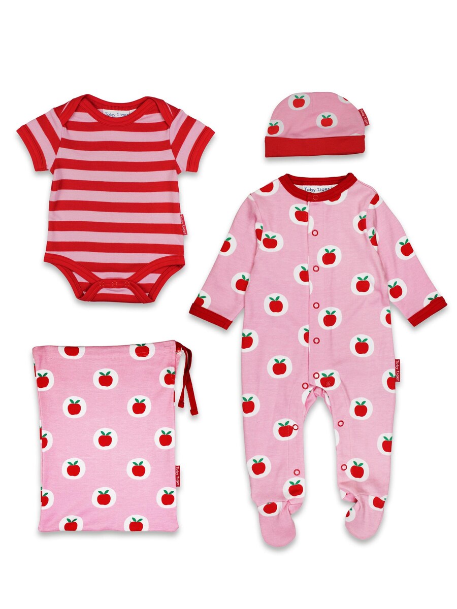 

Комбинезон/боди Toby Tiger Apfel, розовый