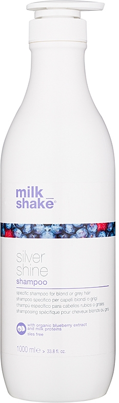 

Шампунь Silver Shine для светлых волос, нейтрализующий желтизну Milk_Shake, 1000 мл