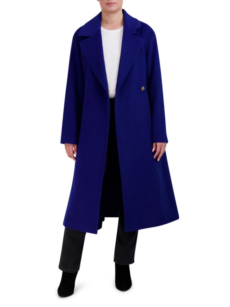 

Длинное пальто из смесовой шерсти Cole Haan, цвет Cobalt, Синий, Длинное пальто из смесовой шерсти Cole Haan, цвет Cobalt
