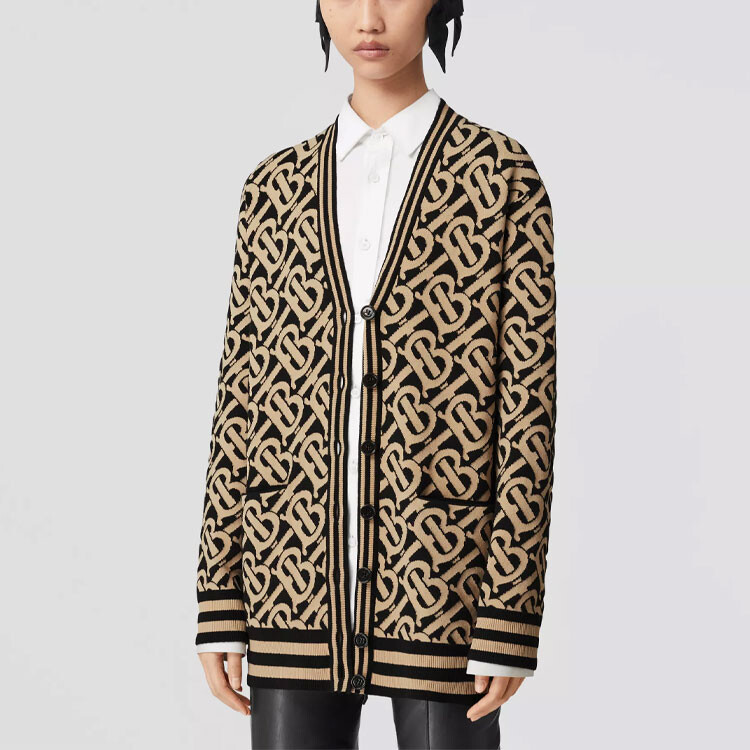 Свитер Burberry Женский, черный — фото 3