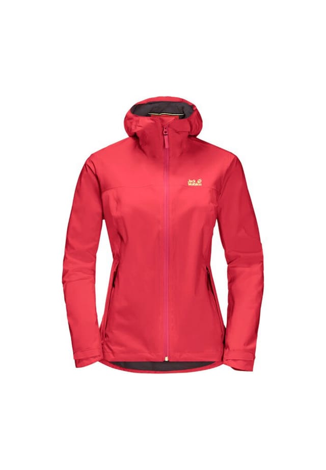 

Куртка jwp shell Jack Wolfskin, красный