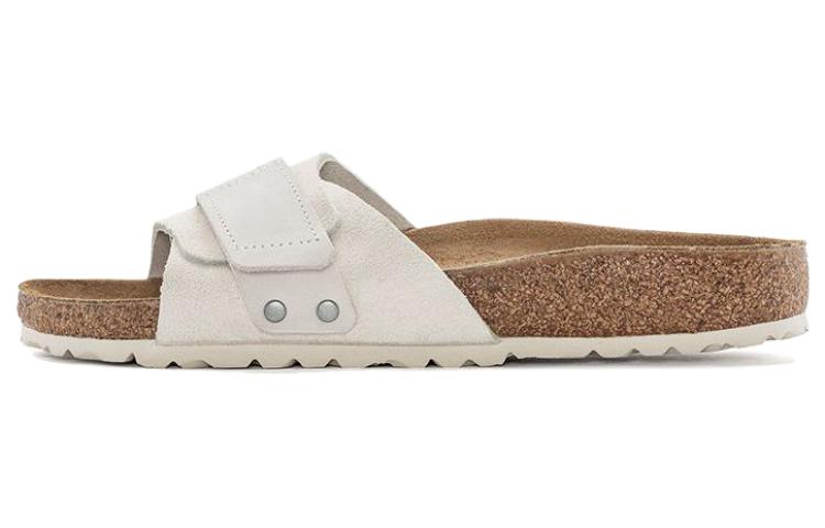 Женские кожаные шлепанцы Oita Birkenstock, White