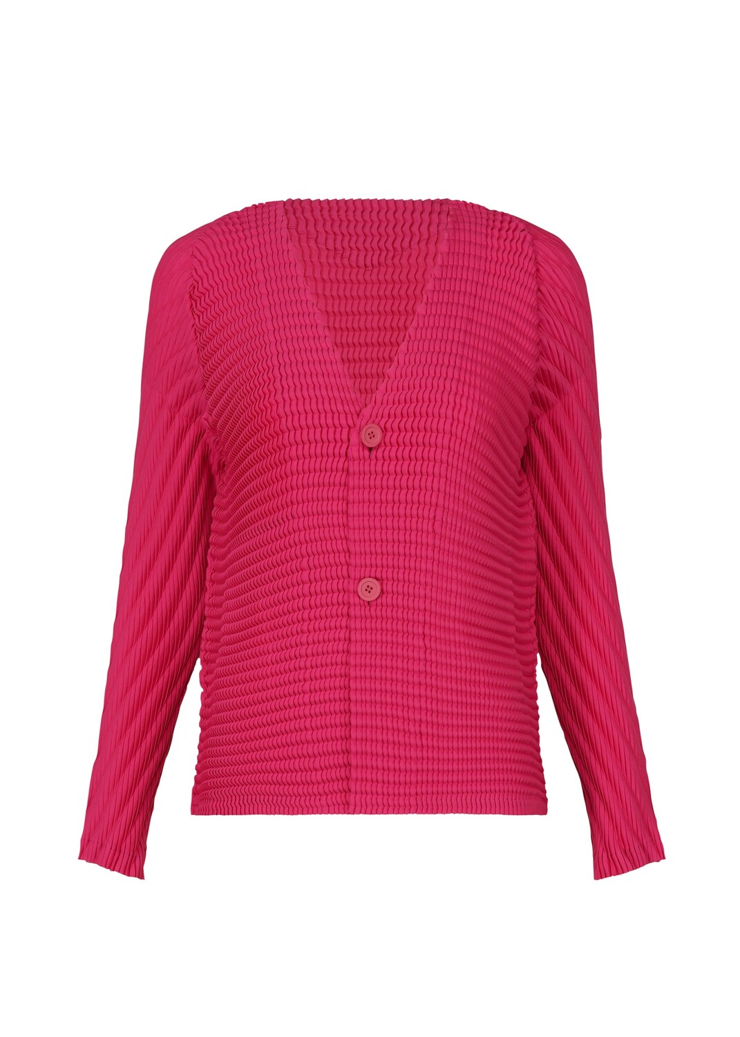 

Кардиган wool like pleats Issey Miyake, розовый