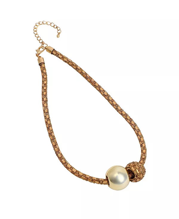 

Женское ожерелье-воротник с зеркалом Sohi, gold