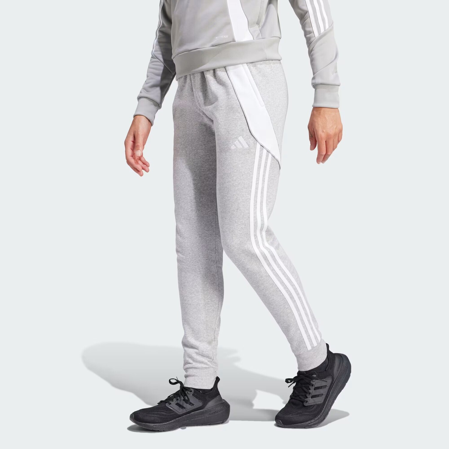 

Спортивные брюки Tiro 24 Adidas, цвет Medium Grey Heather/White