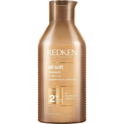 

All Soft Шампунь с омега-6 и аргановым маслом 500мл, Redken