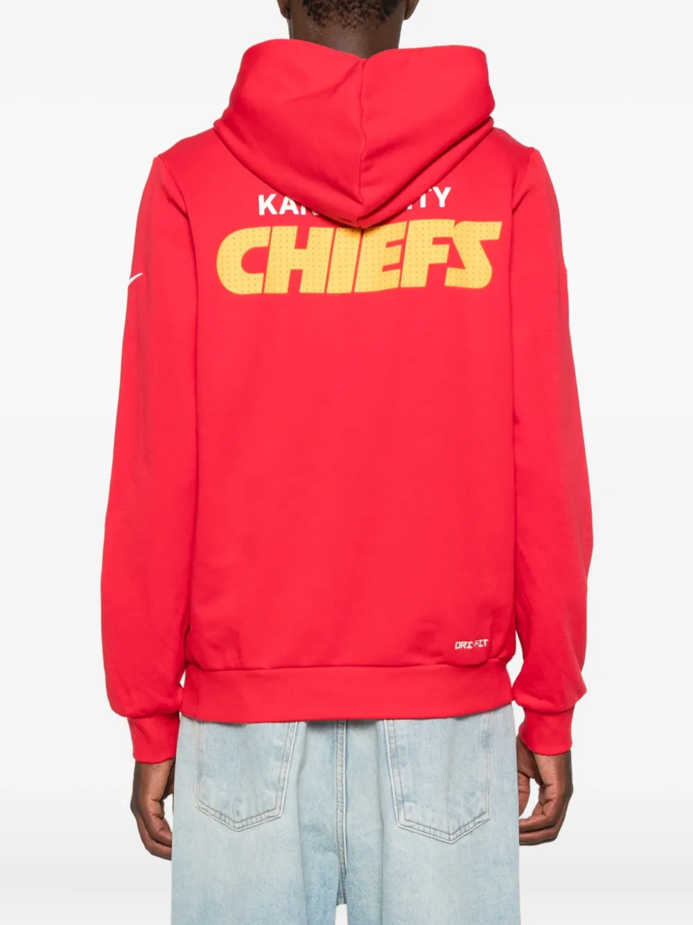Худи с принтом логотипа Kansas City Chiefs (NFL) Nike, красный — фото 4