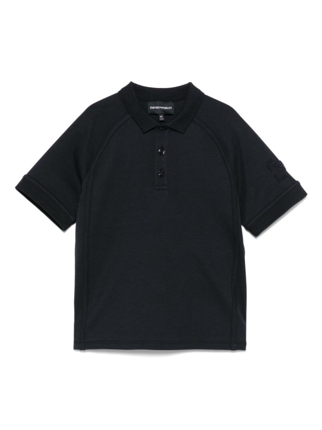 

Emporio Armani Kids рубашка поло с вышитым логотипом, синий
