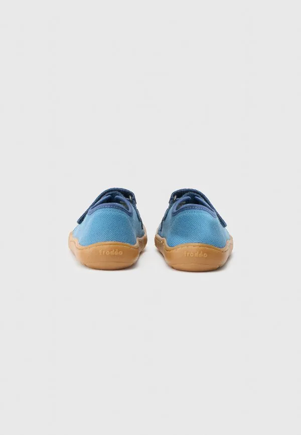 Кроссовки barefoot из парусины унисекс Froddo, Blue Denim — фото 3