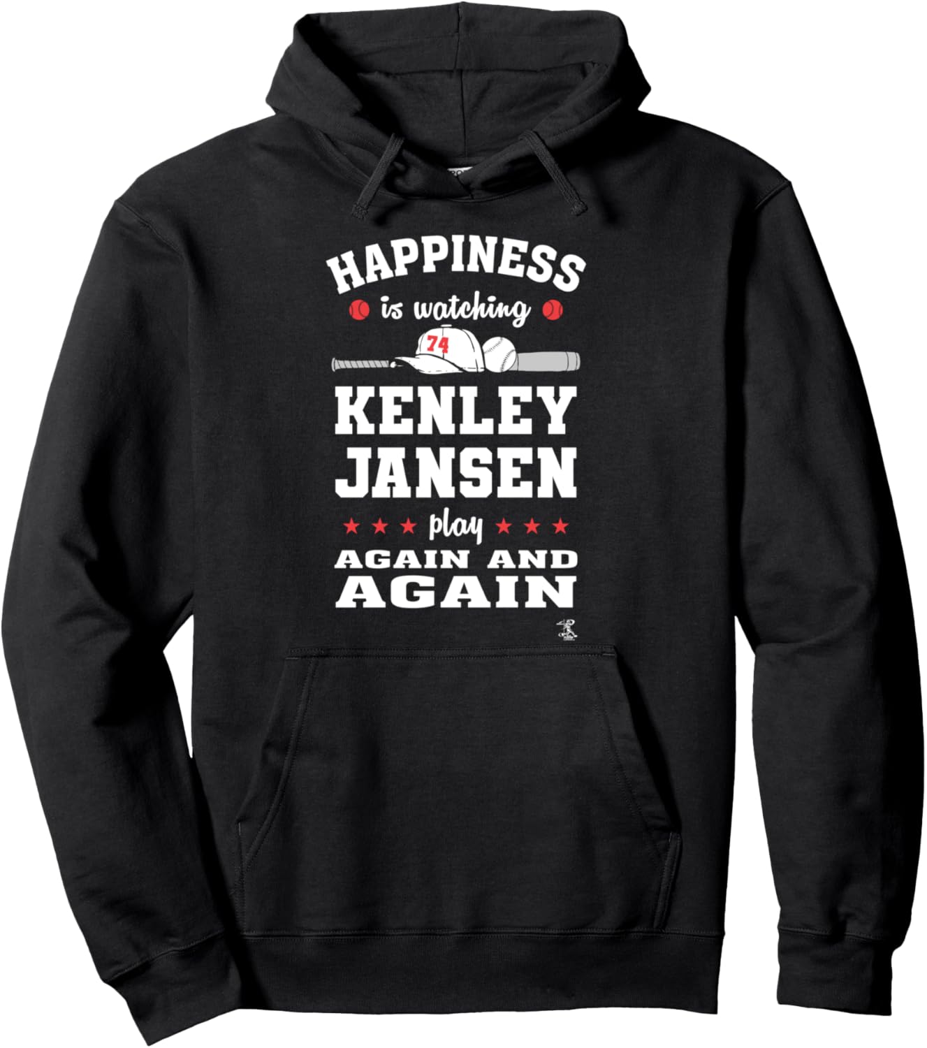 

Худи Kenry Jansen Happiness is Watching Game Day, черная Ballpark Mvp, Черный, Худи Kenry Jansen Happiness is Watching Game Day, черная Ballpark Mvp