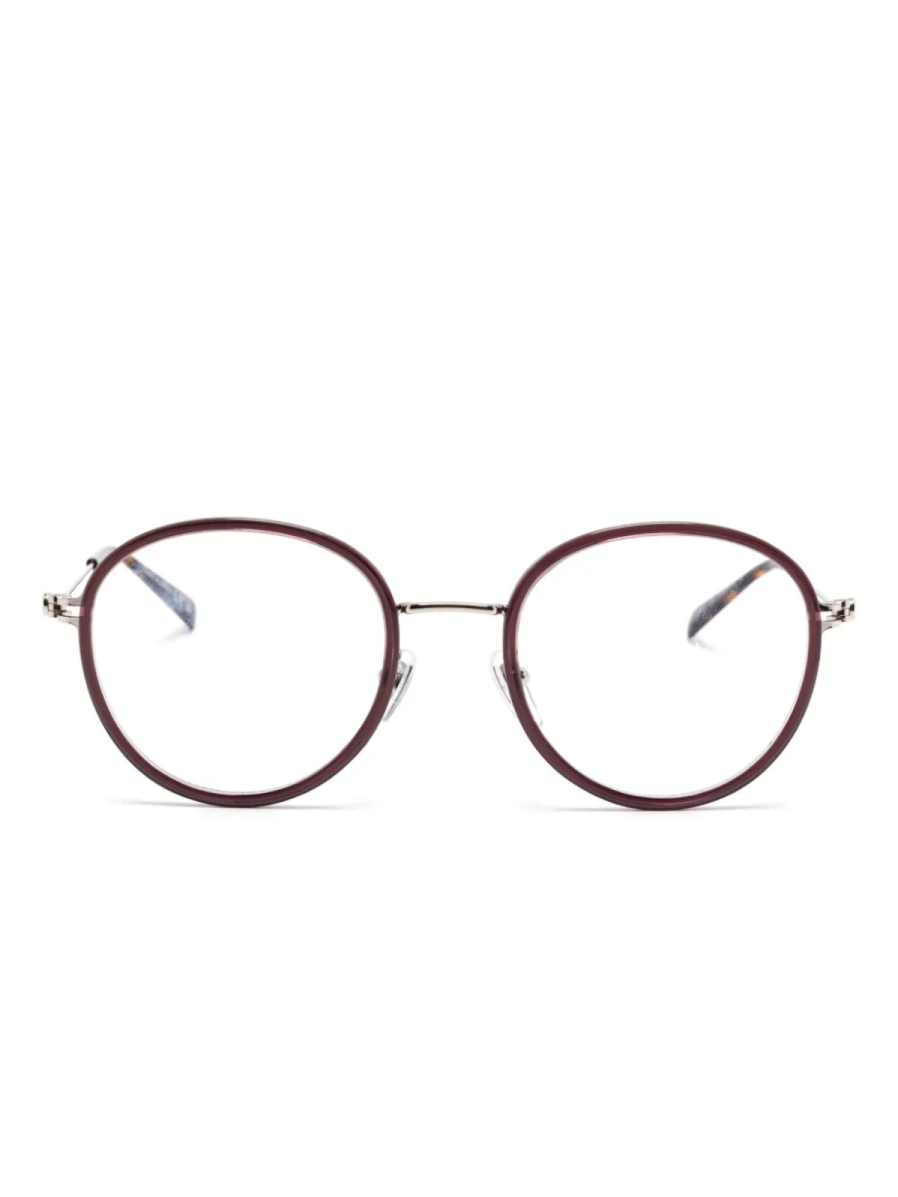 

Очки в круглой оправе Gucci Eyewear, коричневый