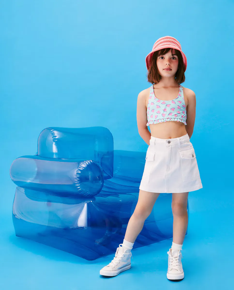 

Бикини с арбузным принтом для девочки Kids El Corte Inglés, зеленый