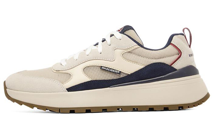 

Кроссовки Heminger мужские с низким верхом бежевые Skechers