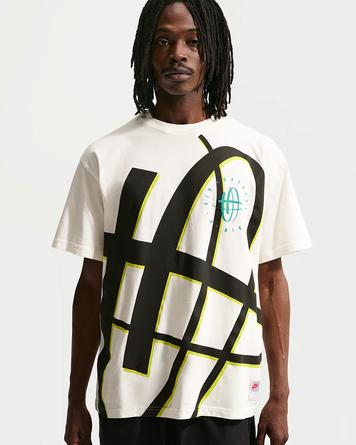 Мужская футболка Max90 Nike Sportswear, Sail/Bright Cactus
