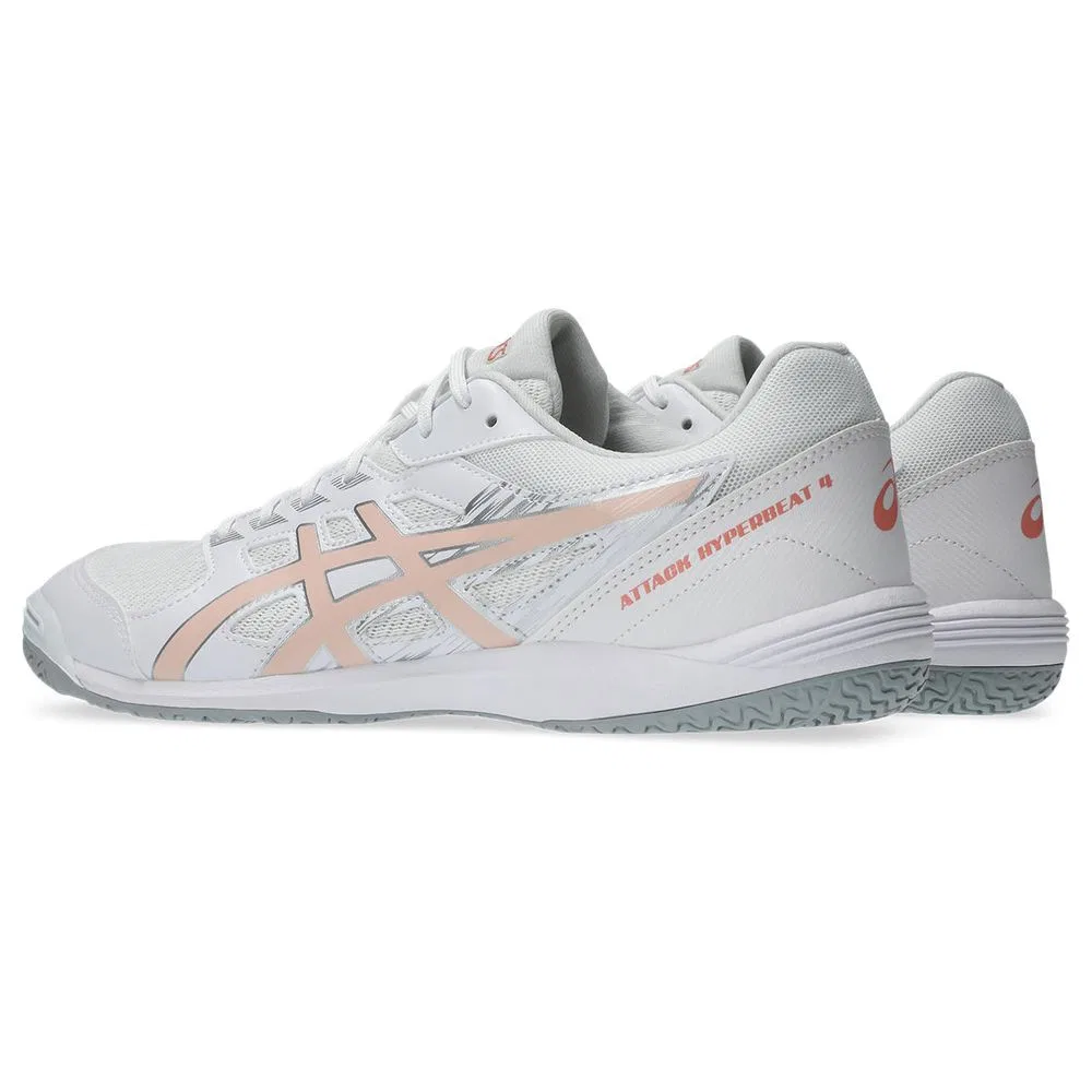 Унисекс кроссовки для настольного тенниса «Attack Hyperbeat 4» от ASICS, White-Breeze (103) — фото 3
