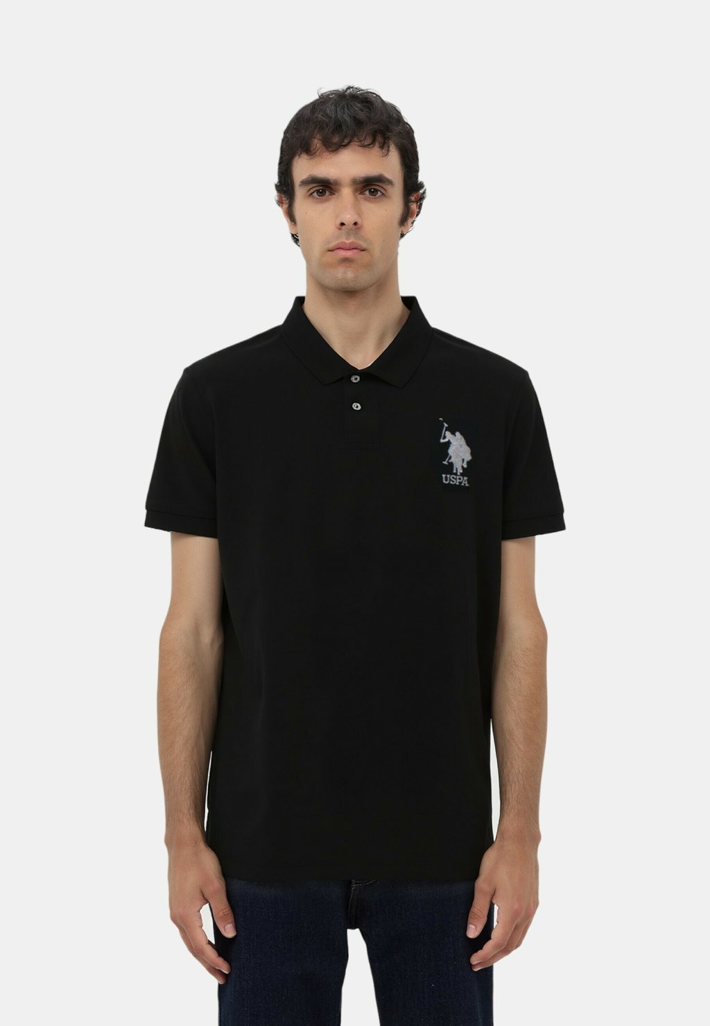 

Рубашка поло U.S. Polo Assn., черный