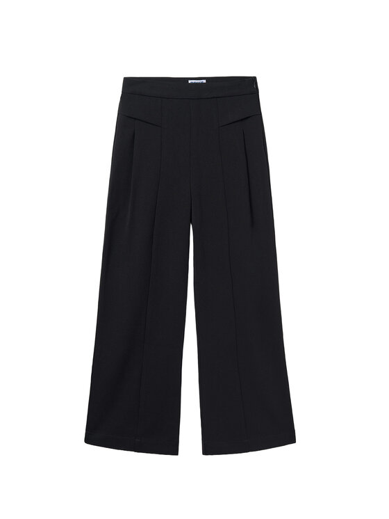 

Брюки из ткани wide leg 7572 Mayoral, чёрный