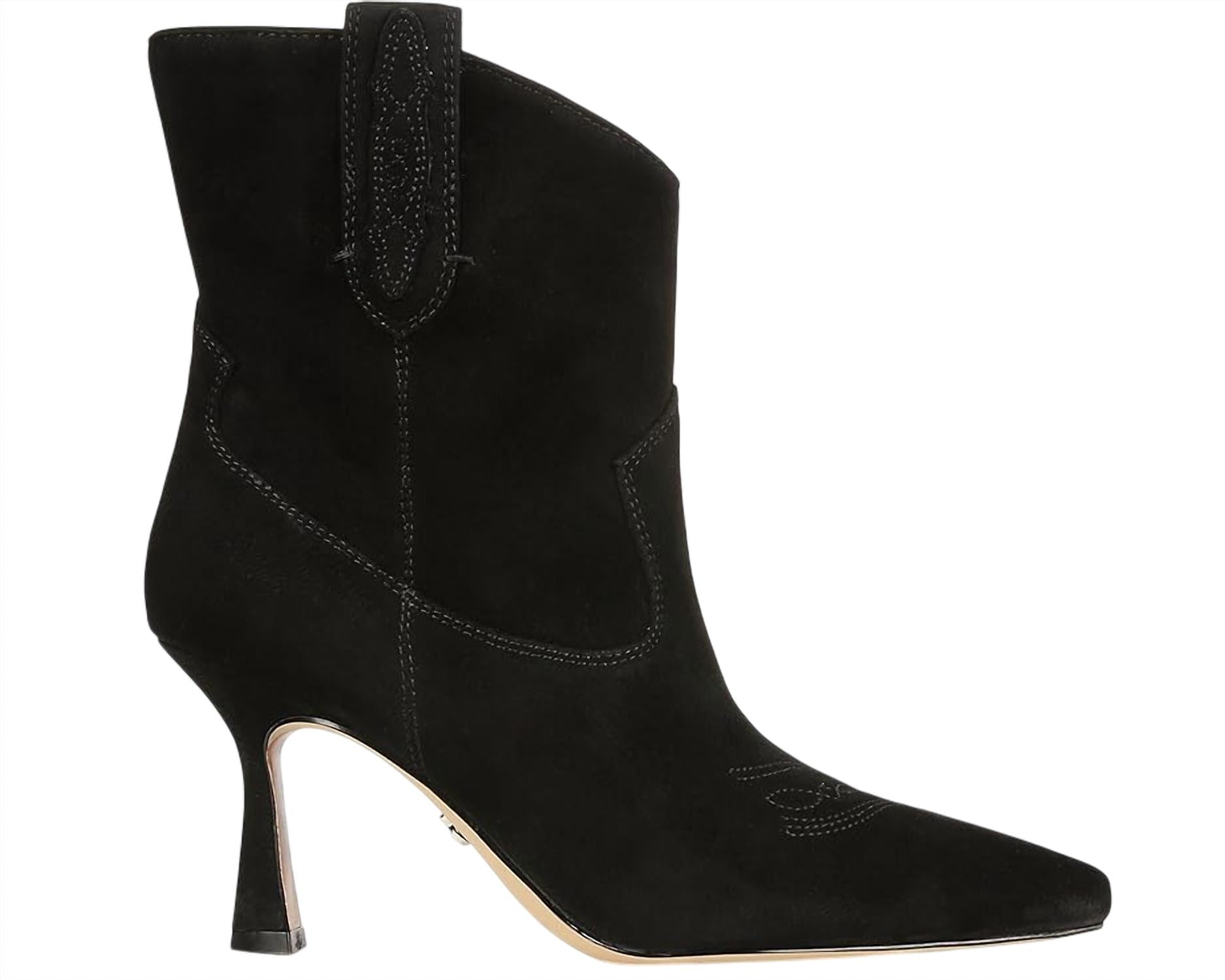 Женские ботинки Moe на шпильке в черном цвете Sam Edelman — фото 2