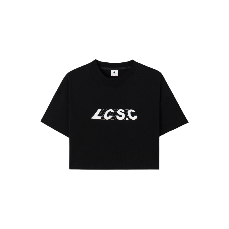 

Обычная футболка женская Le Coq Sportif, черный