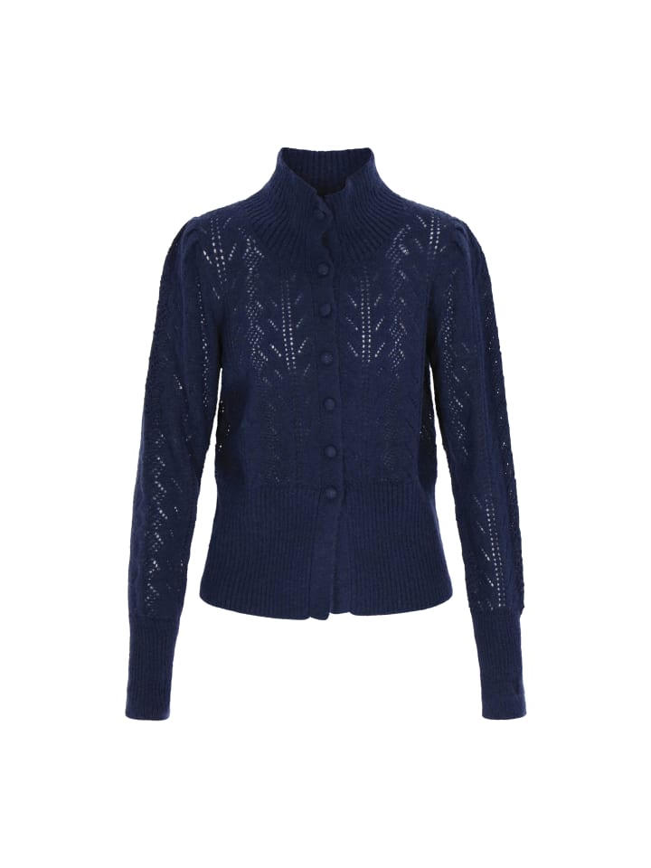 

DreiMaster Женский кардиган темно-синего цвета