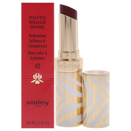 

Губная помада Phyto-Rouge Shine 42 Sheer Cranberry Lipstick для женщин, 0,1 унции, Sisley
