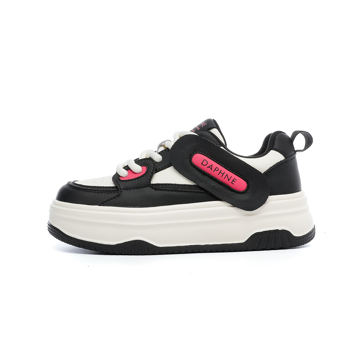 

Кеды DAPHNE Skateboard Shoes Women's Low-Top, бежевый/черный