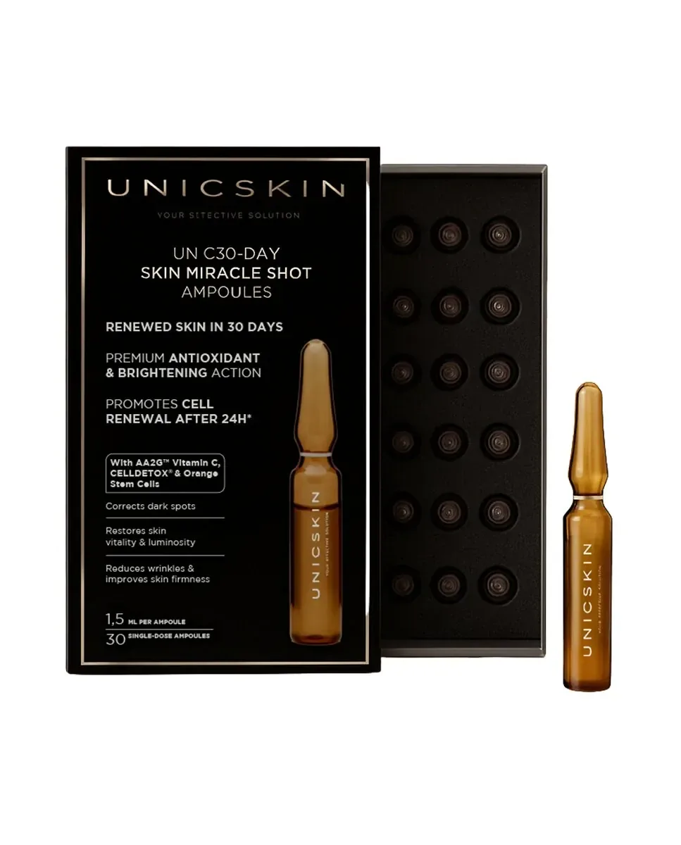 Сыворотка Unicskin — 30 Ампул Unic30-Day Skin Miracle Shot, 1.5 мл