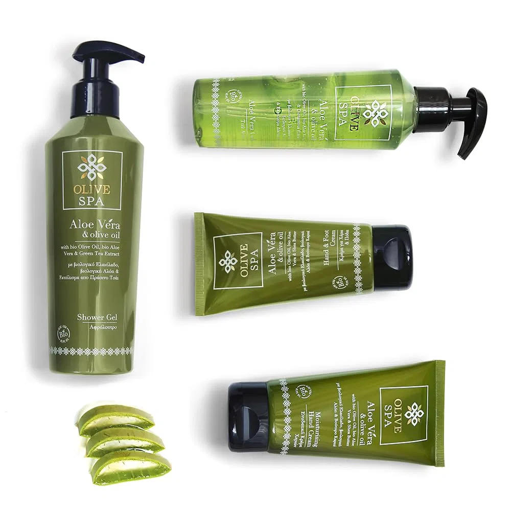 Гель для душа с алоэ вера Olive Spa — фото 3