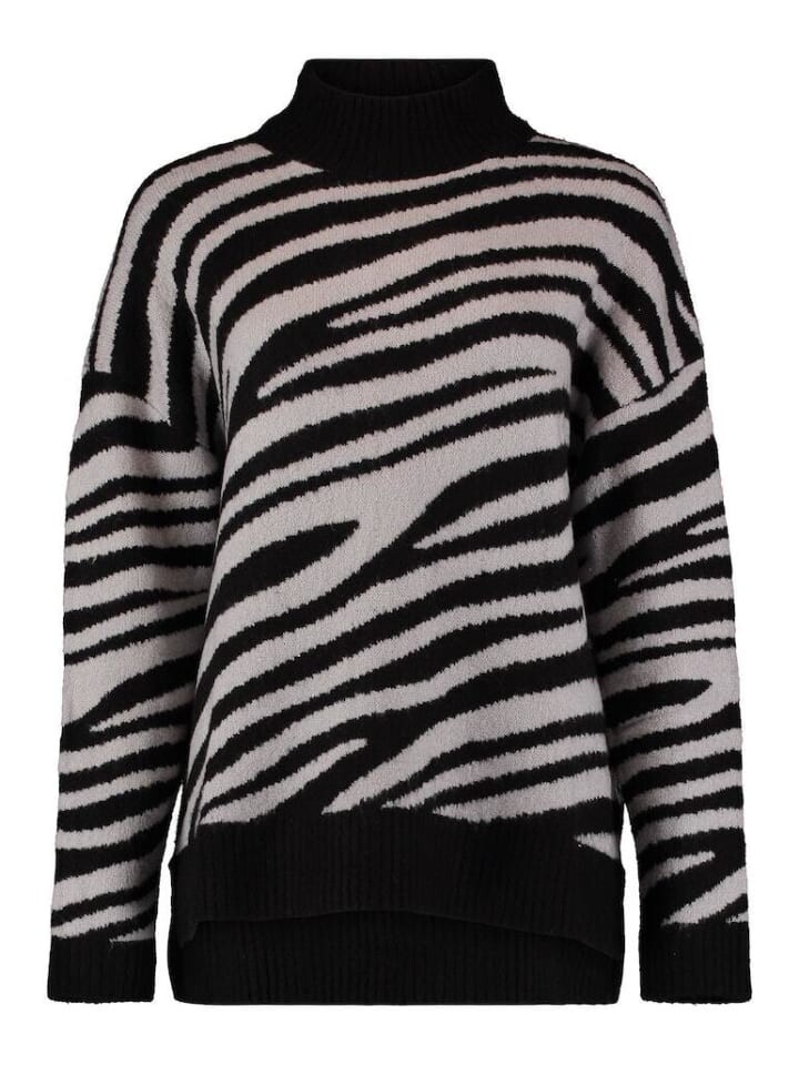 

Пуловер Hailys Pullover, цвет 6593 grey zebra