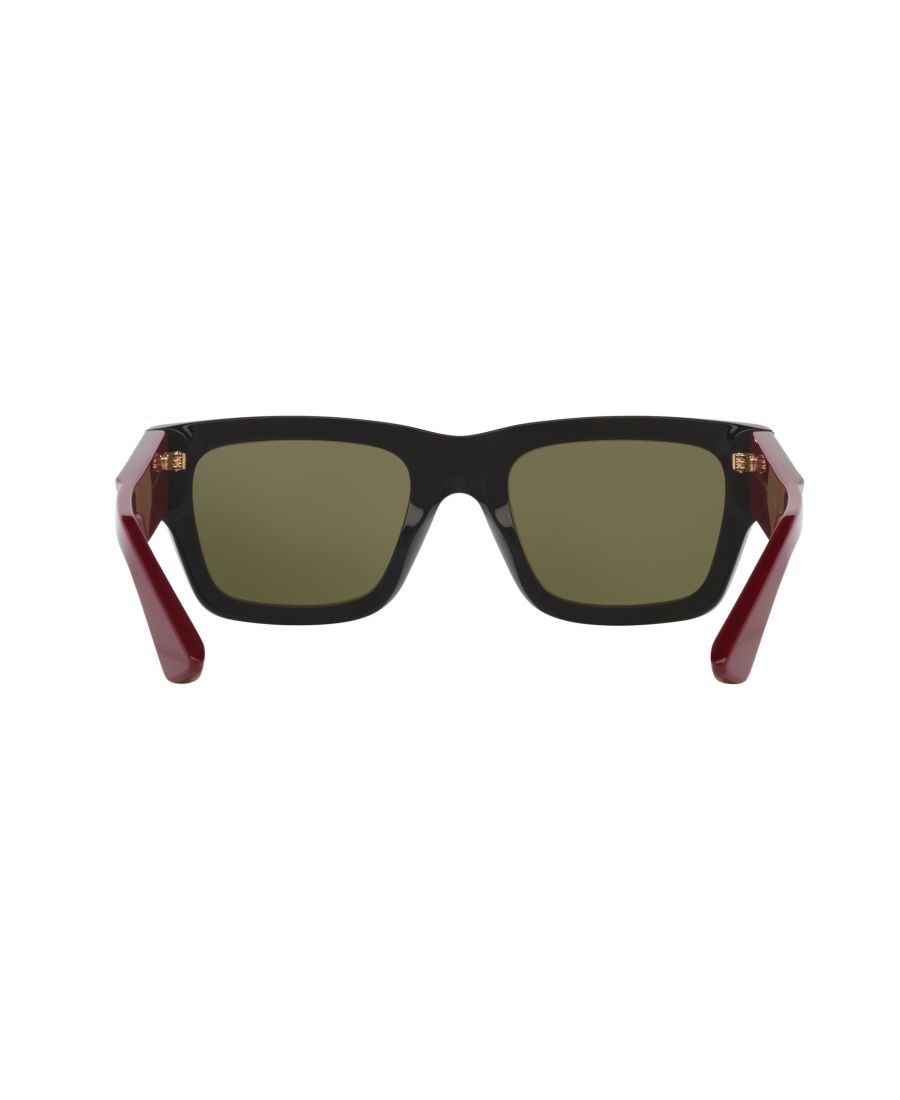 Мужские солнцезащитные очки стандартного размера, GG1668S Gucci, Black, Green — фото 2