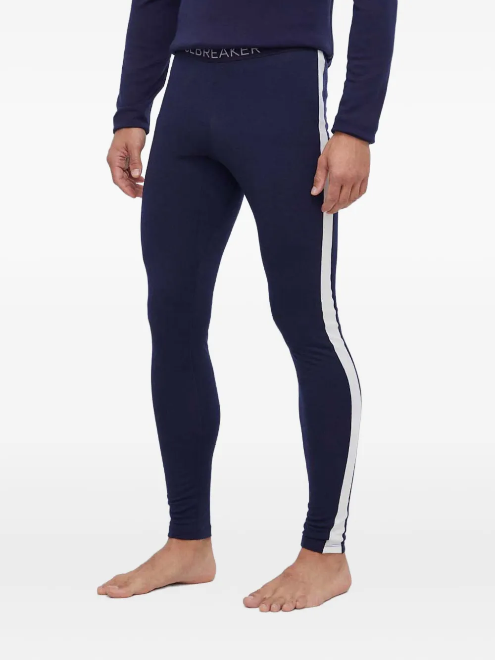 

Леггинсы Oasis с боковой полосой, 200 Icebreaker, синий