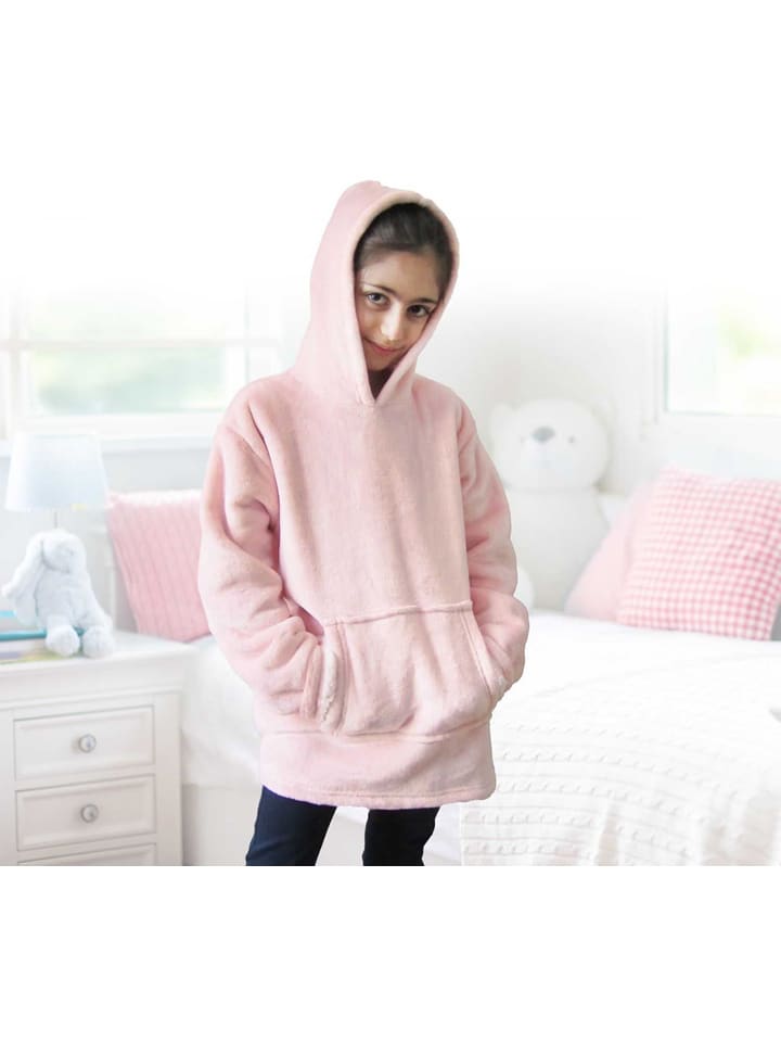 

Пуловер с капюшоном The Home Deco Kids, розовый