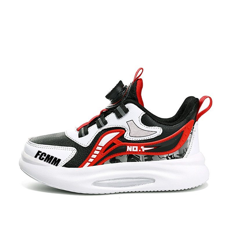 

Детские скейтерские кроссовки Kids FCMM, черный/красный