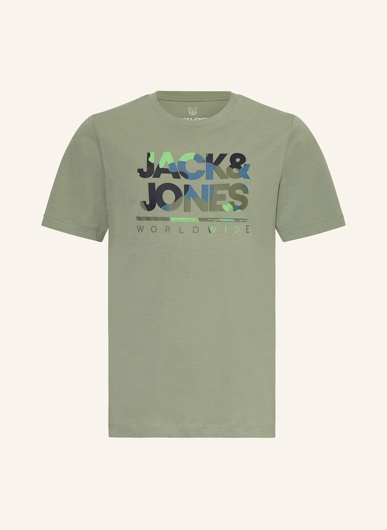 

Футболка Jack&Jones, зеленый