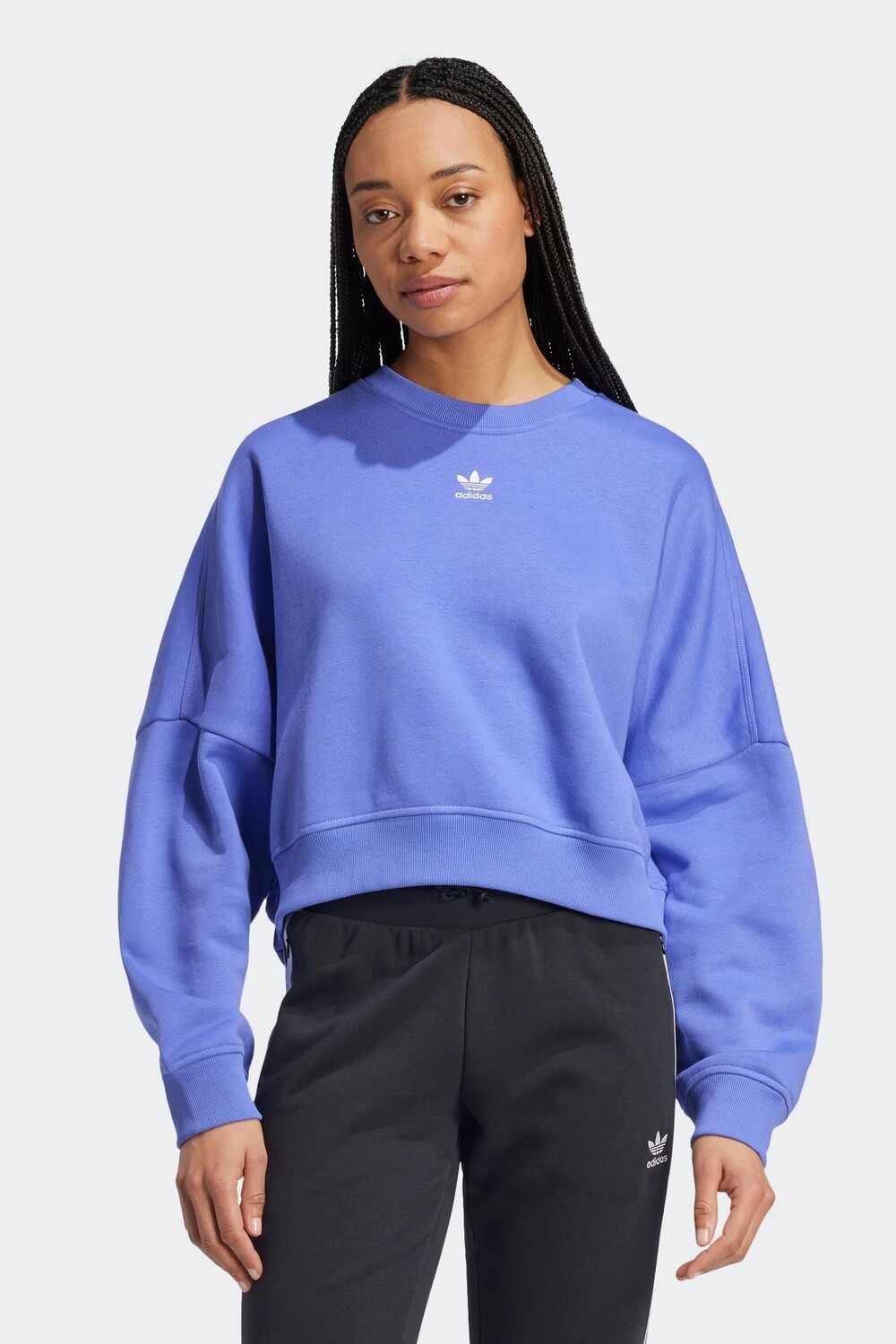 

Толстовка Adidas Essentials Crew Adidas Originals, синий