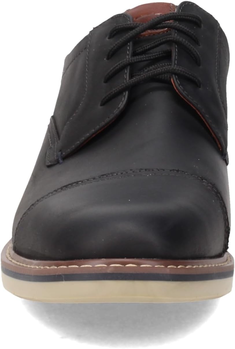 Мужские оксфорды Florsheim Norwalk с застежкой на носке, черный — фото 3